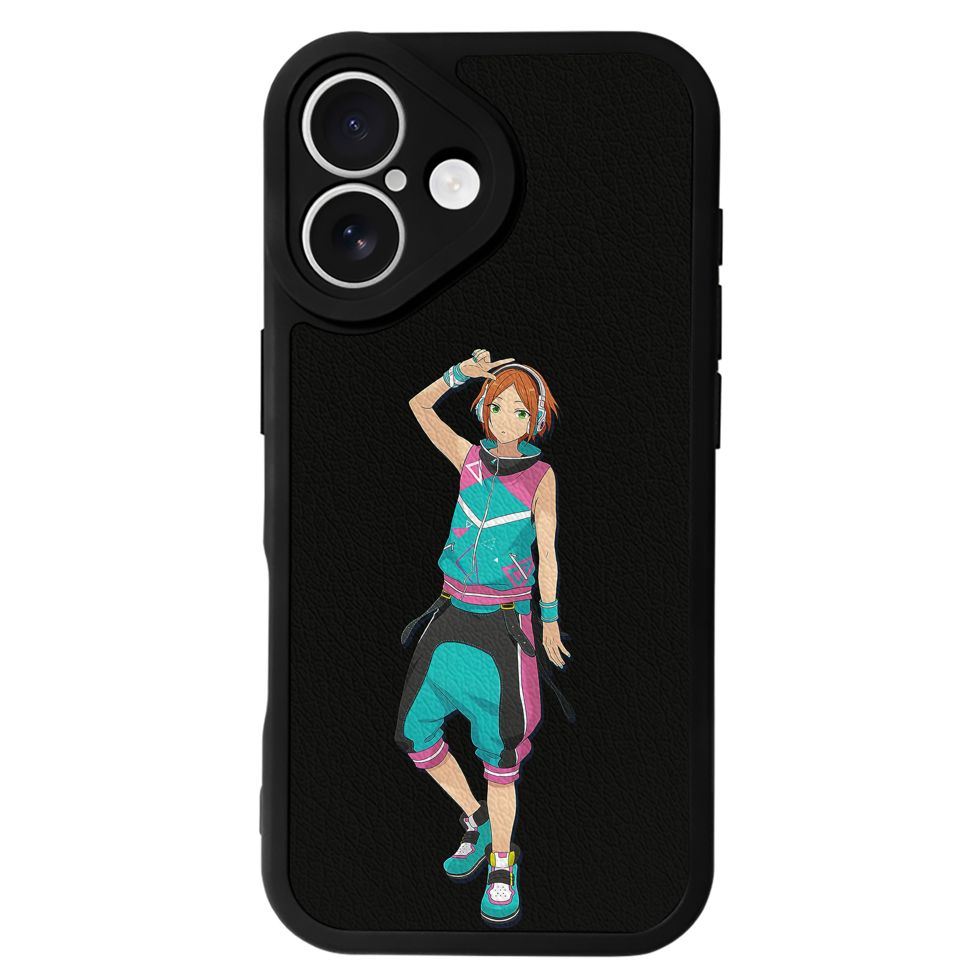 （画像用） あんさんぶるスターズ! Ensemble Stars 【iPhone 16シリーズ対応】シリコンスマホケース（レザー調） 材質：シリコン